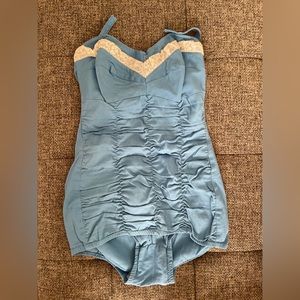 Vintage blue bathing suit